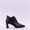 Hispanitas Bangkok Buckle Toe V Cut Boot - Black Leather